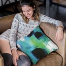 Peacock Dream Throw Pillow By Christine Lindstrom