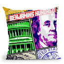 Benjamins Hundred Throw Pillow By Christian Mielu