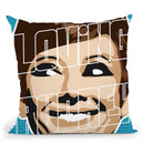 Loving Audrey I Throw Pillow By Christian Mielu
