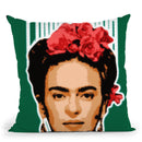 Loving Frida Throw Pillow By Christian Mielu