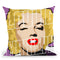 Loving Marilyn I Throw Pillow By Christian Mielu