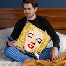 Loving Marilyn I Throw Pillow By Christian Mielu