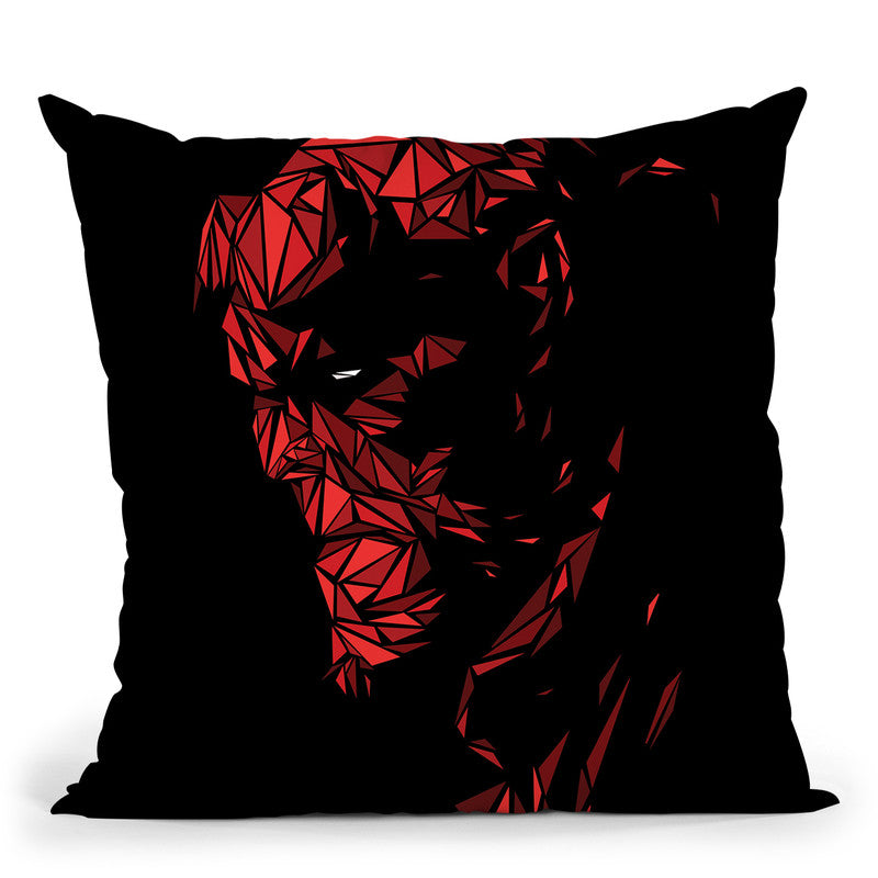 Hellboy Throw Pillow By Christian Mielu