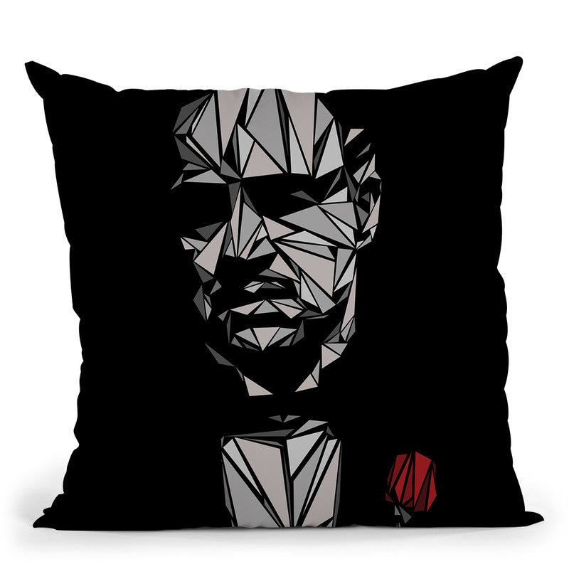 The Godfather Throw Pillow By Christian Mielu