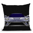 Ford-Gt Throw Pillow By Christian Mielu