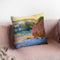 Wheatstacks (End Of Summer) Throw Pillow By Claude Monet