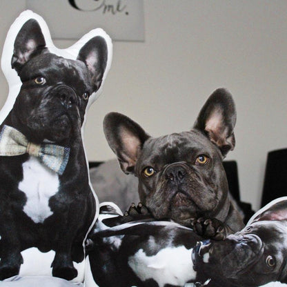 French Bulldog Custom Shaped Pillow