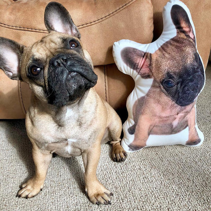 French Bulldog Custom Shaped Pillow