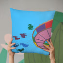 Marry Go Round  Throw Pillow By Dominique Steffens