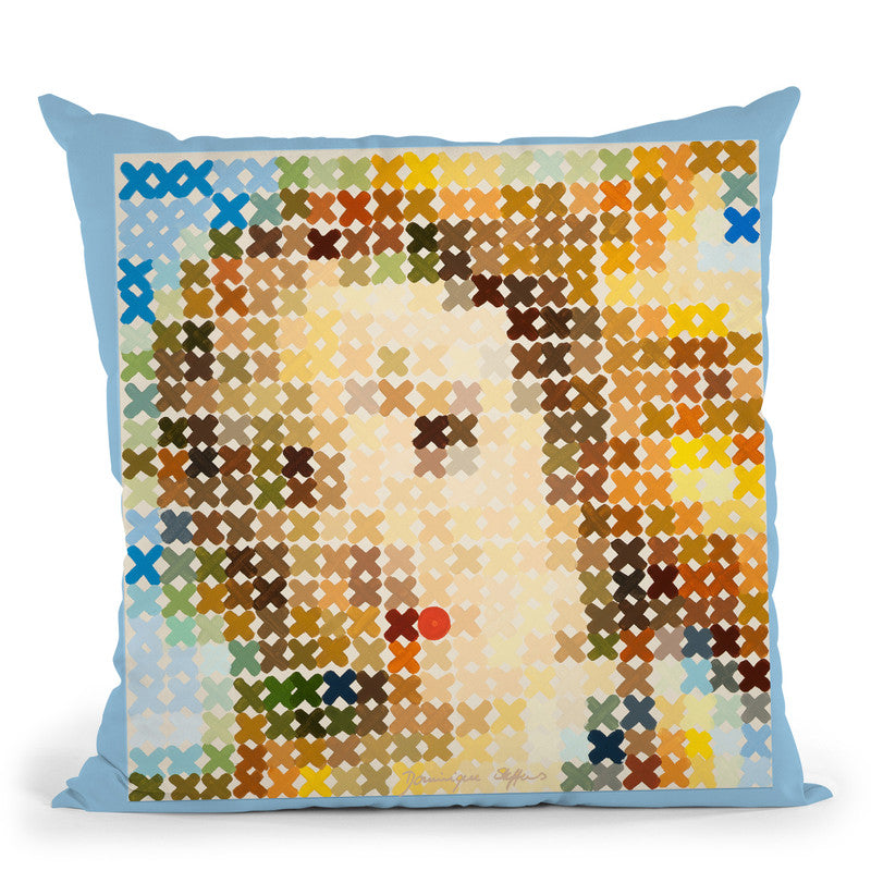 Xo Botticelli Venus Zoom Right Throw Pillow By Dominique Steffens