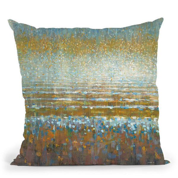 Rains Over Throw Pillow By Danhui