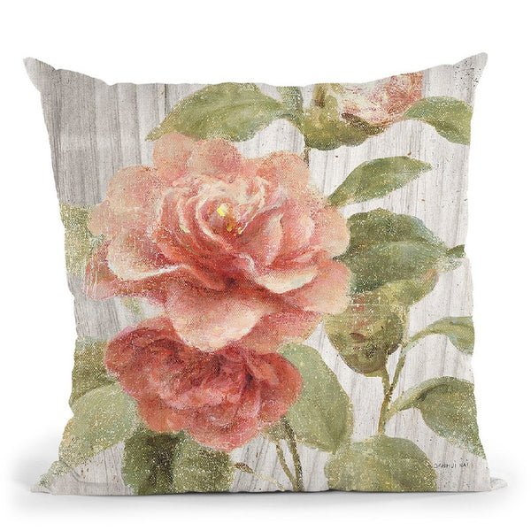 Scented Cottage Florals Iii Throw Pillow By Danhui