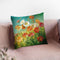 Painted Daisies Throw Pillow By Danhui