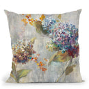 Autumn Hydrangea Ii Throw Pillow By Danhui