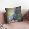 Purple And Gold Peacock Throw Pillow By Danhui