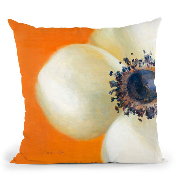Contemporary Poppy Throw Pillow By Danhui
