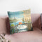 Morning On The Seine Crop Throw Pillow By Danhui