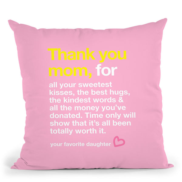 Mothers Day I Throw Pillow By Dom Vari