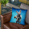 Fennec The Captain Throw Pillow By Duro Print
