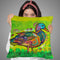 Electric Duck Throw Pillow By Dean Russo