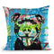 Happy Love Pitbull Throw Pillow By Dean Russo