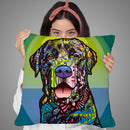 Indelible Lab Throw Pillow By Dean Russo