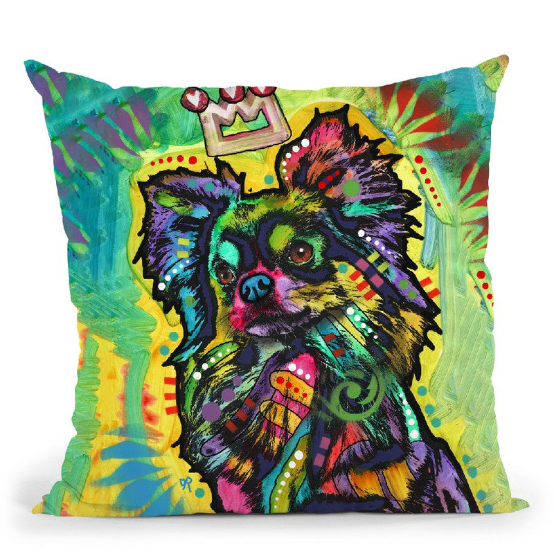 The Star Throw Pillow By Dean Russo