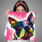 Boston Terrier Square Throw Pillow By Dean Russo