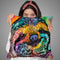 Sloth Smile Throw Pillow By Dean Russo