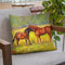 Horses Study Throw Pillow By David Stribbling