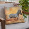 Kicking Up Dust Throw Pillow By David Stribbling