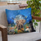 Planet Earth Throw Pillow By David Stribbling
