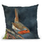 Robin Throw Pillow By David Stribbling