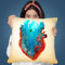 Diving Heart Throw Pillow By Diogo Verissimo