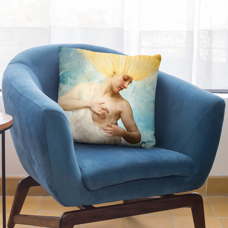 Morning Glory Throw Pillow By Diogo Verissimo