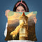 The Girl In The Tower Throw Pillow By Diogo Verissimo