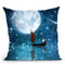 The Moon And Me I Throw Pillow By Diogo Verissimo