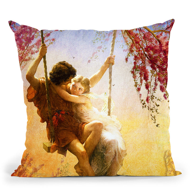 The Spring Of Our Love Throw Pillow By Diogo Verissimo