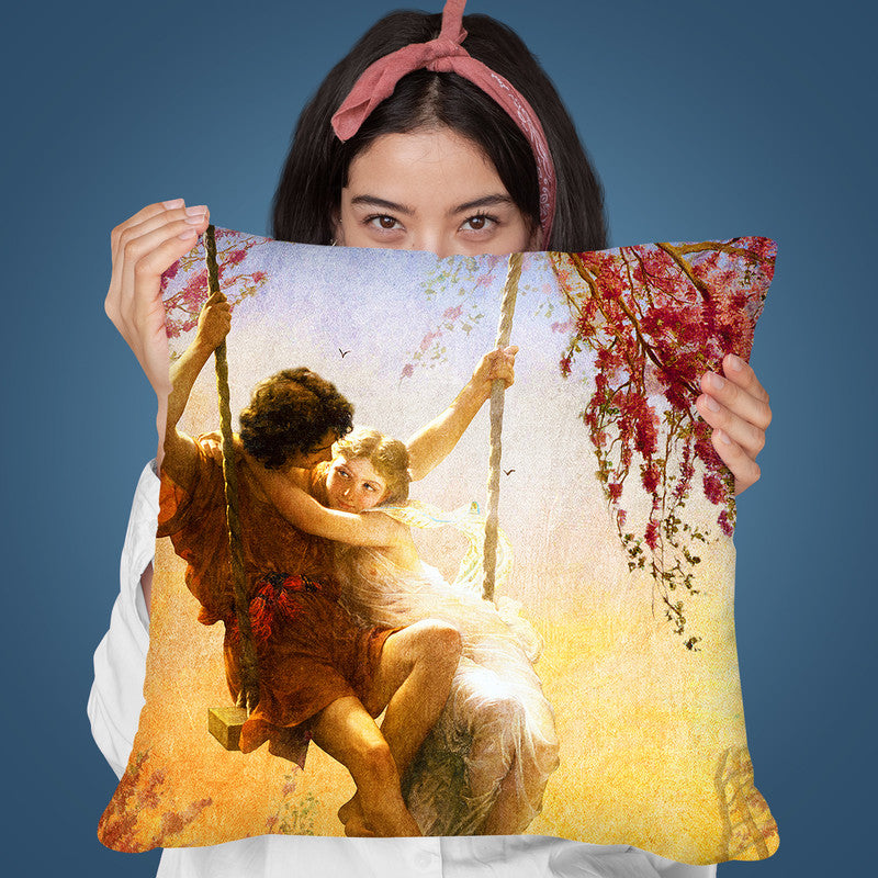 The Spring Of Our Love Throw Pillow By Diogo Verissimo