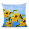 Where The Sunflowers Grow Throw Pillow By Diogo Verissimo