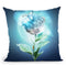 Winter Flower Throw Pillow By Diogo Verissimo