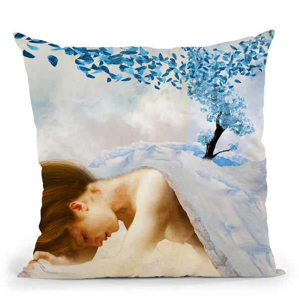 Winter'S Mourn Throw Pillow By Diogo Verissimo