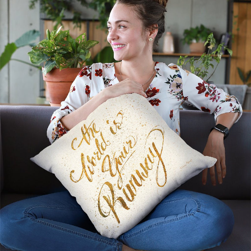 Shoe Fetish Quotes Iv Light Throw Pillow By Emily Adams