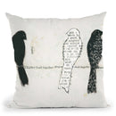 Catching Up Ii Throw Pillow By Emily Adams
