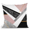Lines And Layers Throw Pillow By Elisabeth Fedrikson