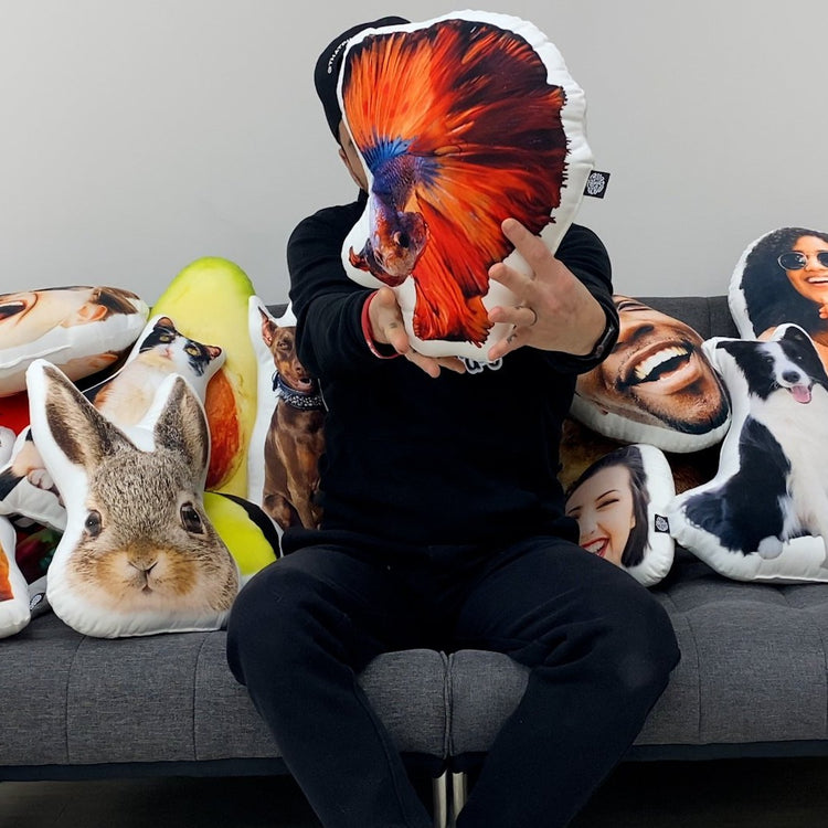 Fish Custom Shaped Pillow