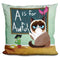 Grumpy Cat A Is For Awful Throw Pillow