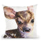 Deer Baby Throw Pillow By George Dyachenko