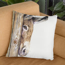 Donkey Throw Pillow By George Dyachenko