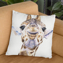Giraffe Baby Throw Pillow By George Dyachenko